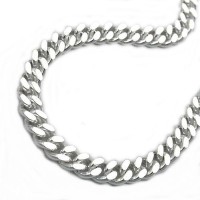 GALLAY Jewellery - Jewellery and decoration - Kette 4mm Flachpanzerkette diamantiert Silber 925 50cm