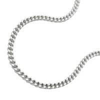 GALLAY Jewellery - Jewellery and decoration - Kette 1,7mm Flachpanzerkette 2x diamantiert Silber 925 45cm