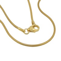 GALLAY Jewellery - Jewellery and decoration - Kette 1,2mm Schlange rund 14Kt GOLD 50cm
