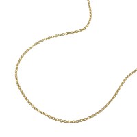 GALLAY Jewellery - Jewellery and decoration - Kette 0,7mm dünne Ankerkette 9Kt GOLD 38cm