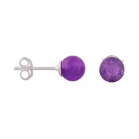 GALLAY Jewellery - Jewellery and decoration - Ohrstecker Ohrring ca. 6mm Amethyst Silber 925